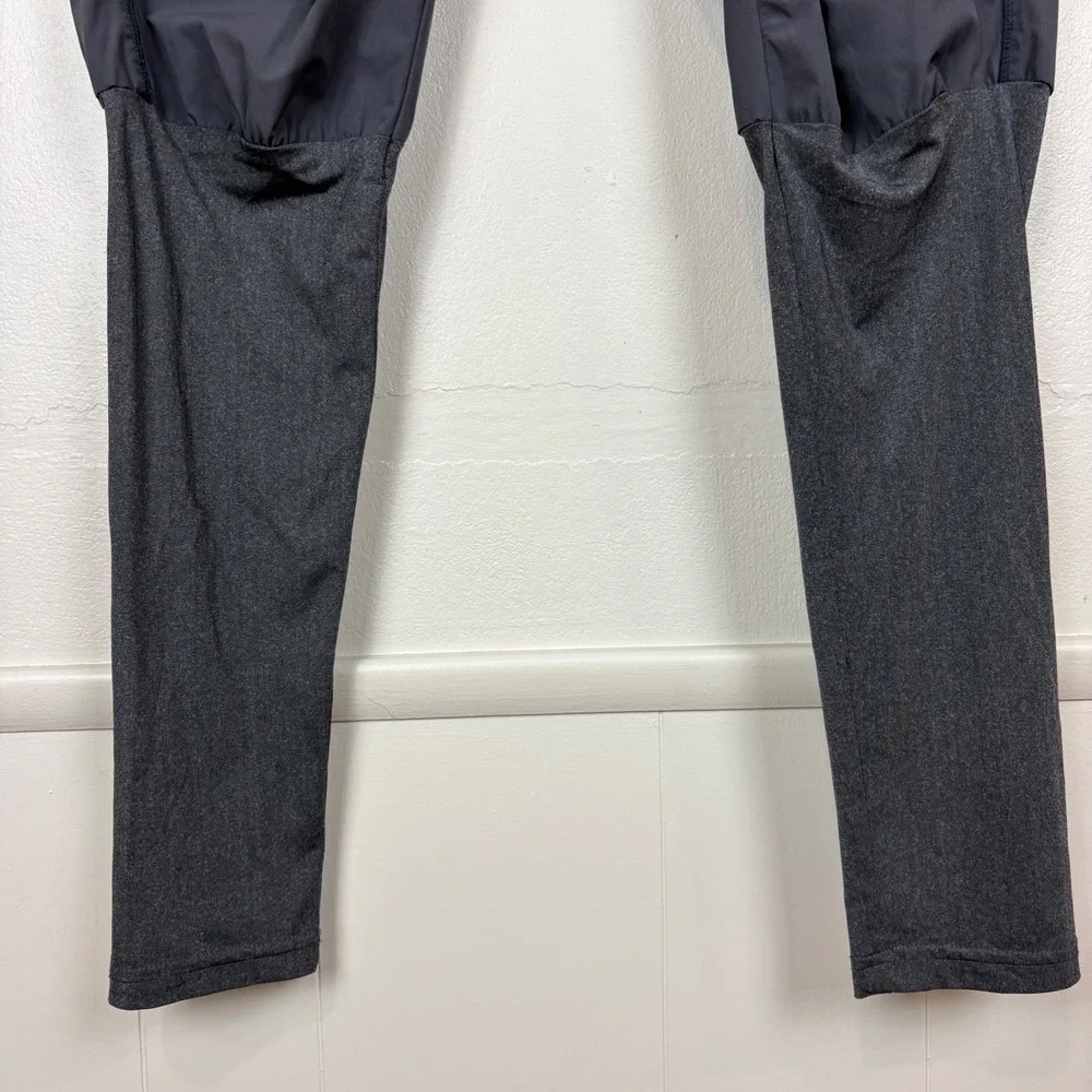 Beanpole Womens Hiking Climbing Pants Size S Gray Mixed Fabric Stretchy Gropcore